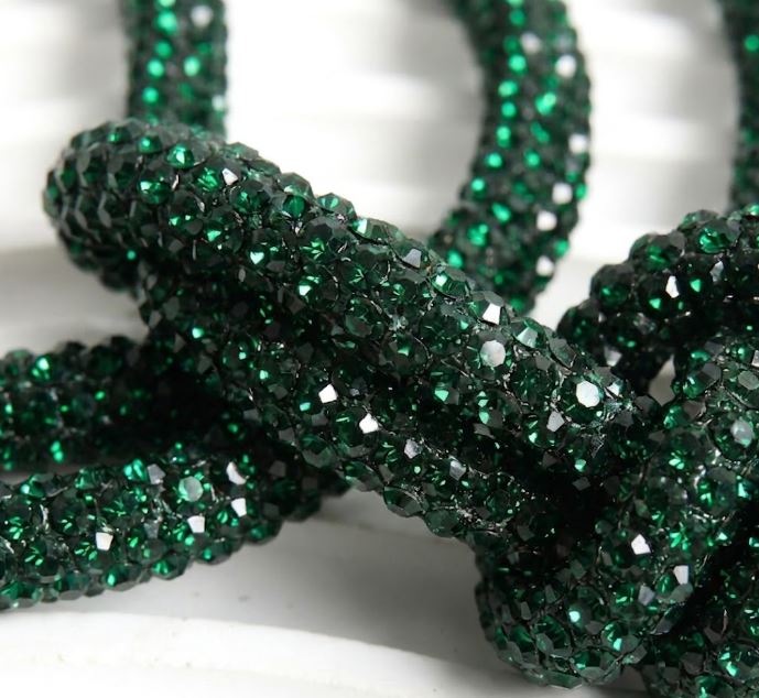 4mm Flexible Rhinestone Cotton Cord