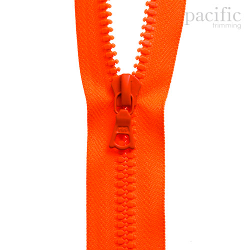 Decor E DE4 & DE6 One Way Plastic Teeth Zipper