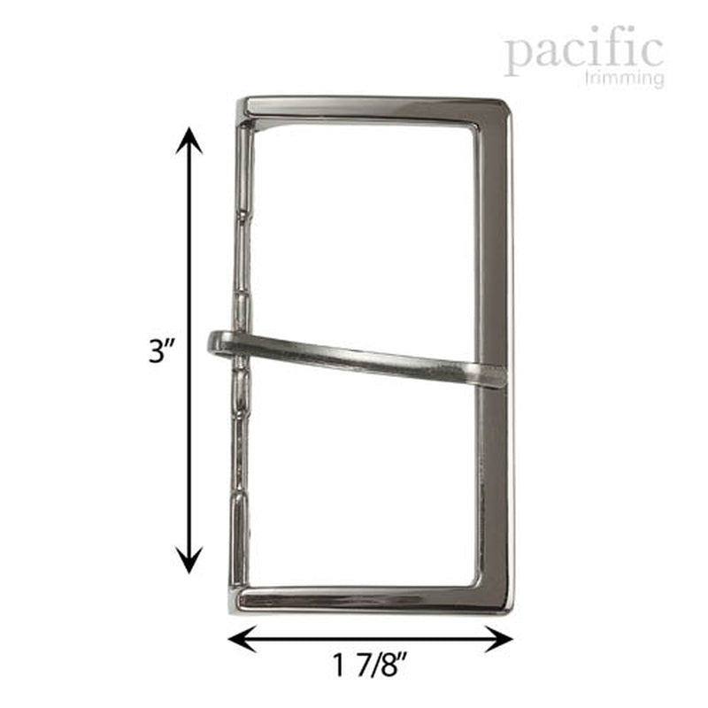 3 Inch Metal Buckle Gunmetal