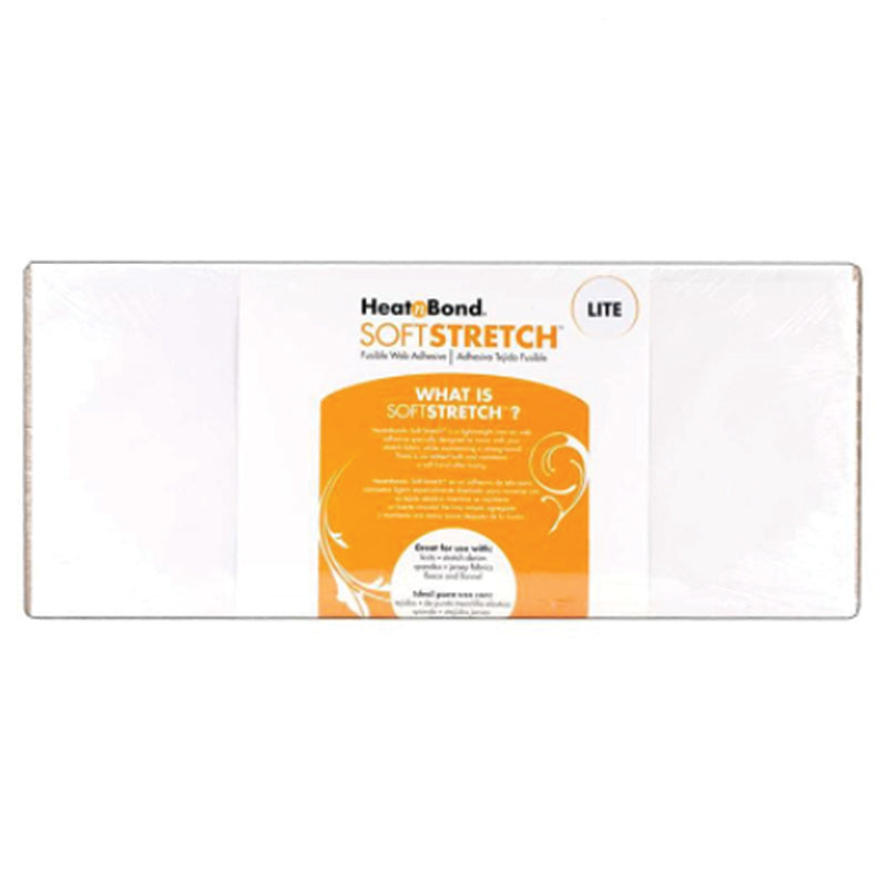 Heatnbond Soft Stretch Lite Iron On Adhesive 17" White