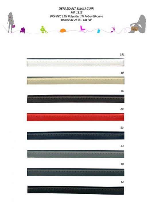 Faux Leather 7/16" Piping - 01815