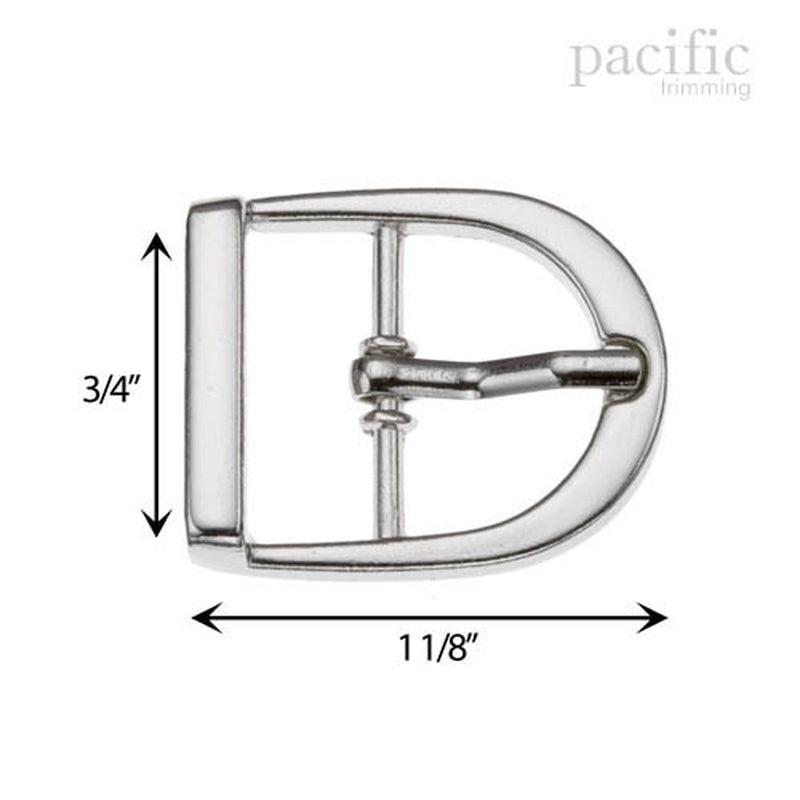 3/4" Metal Buckle : 160310 (2 Colors)