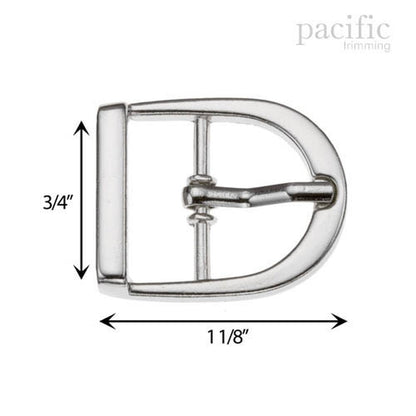 3/4" Metal Buckle : 160310 (2 Colors)