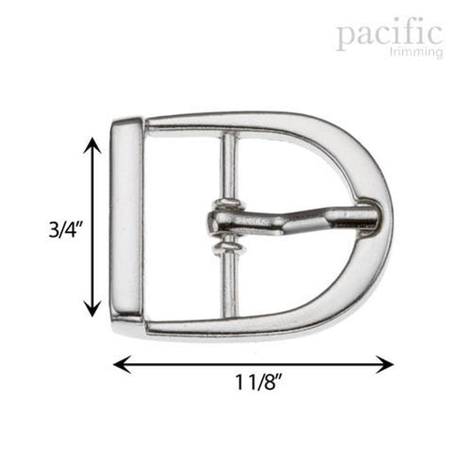 3/4" Metal Buckle : 160310 (2 Colors)