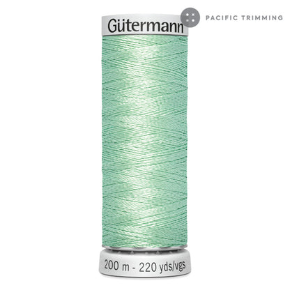 Gutermann Dekor Rayon Machine Embroidery 200M Colors #7165 to #8700