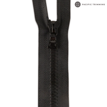 Decor E DE4 & DE6 One Way Plastic Teeth Zipper