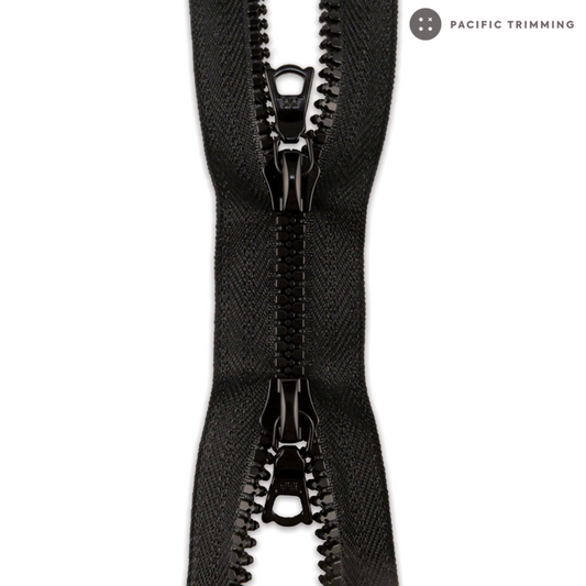 Decor E DE4 & DE6 Two Way Plastic Teeth Zipper