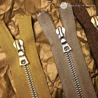 M4 One Way Lurex Special Tape Zipper