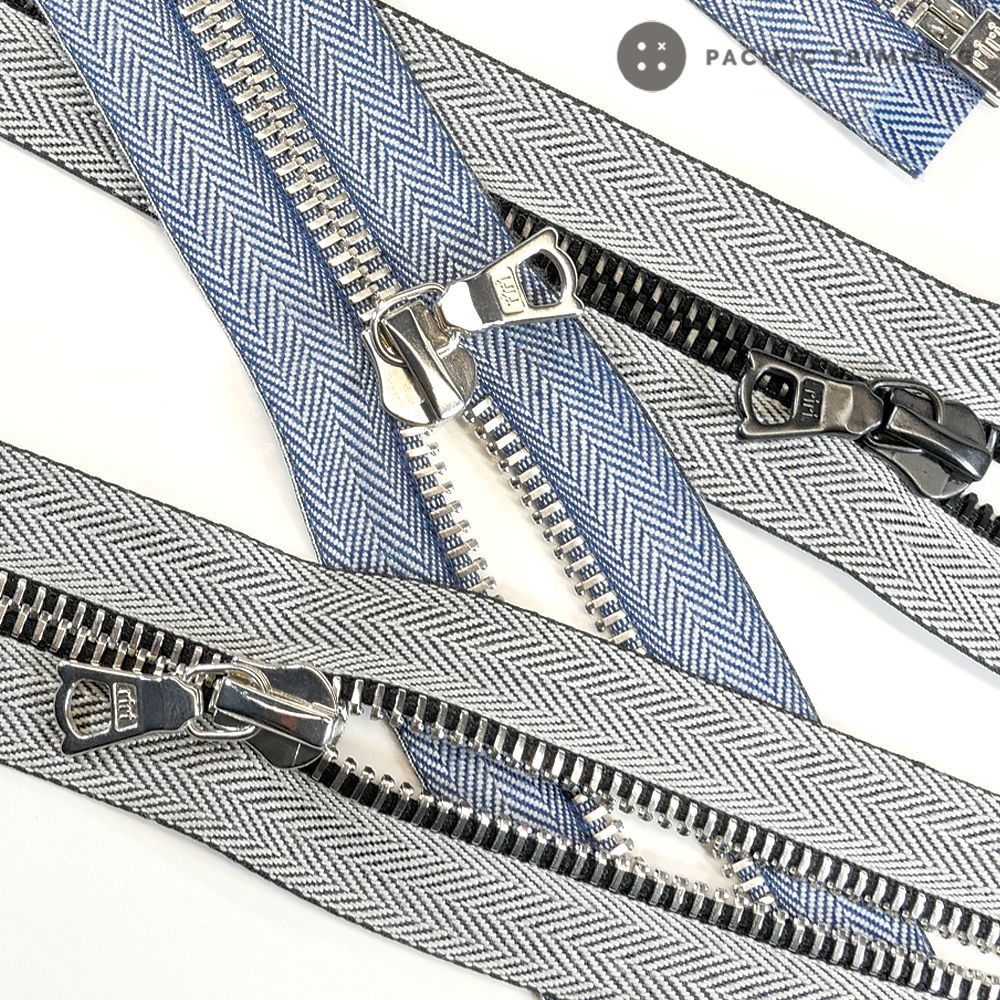 M6 One Way Melange Special Tape Zipper