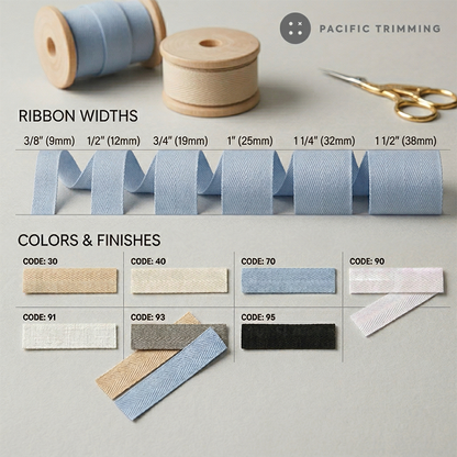 Premium Quality Polyester Herringbone Twill Tape