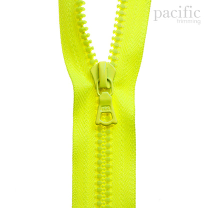 Decor E DE4 & DE6 One Way Plastic Teeth Zipper