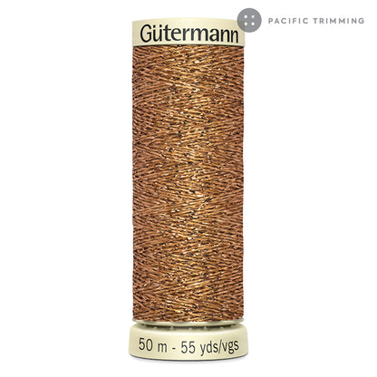 Gutermann Metallic Thread 50M Multiple Colors