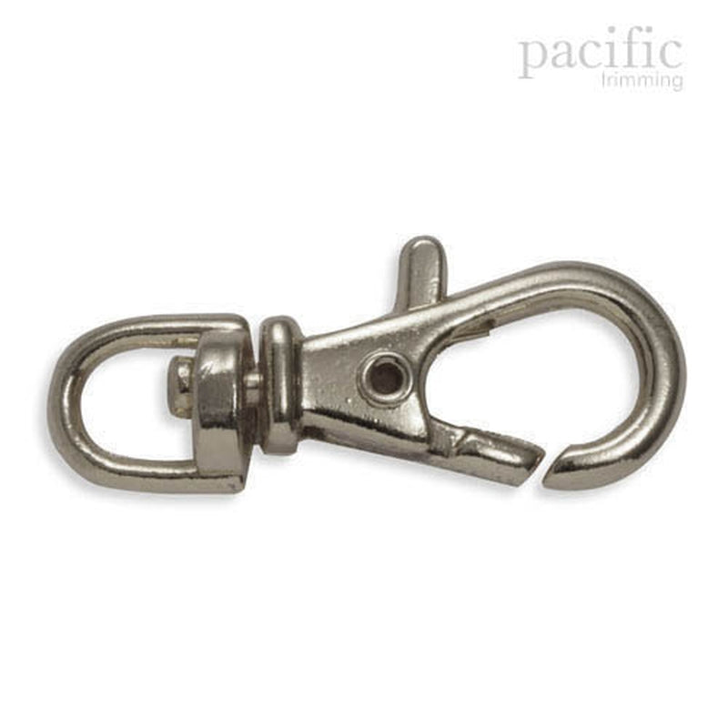0.38 Inch Swiveling Snap Hook Nickel 