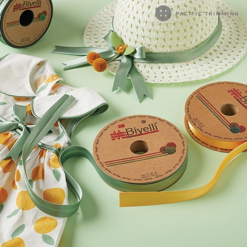 Biyelli 3/4" Satin Bias Tape