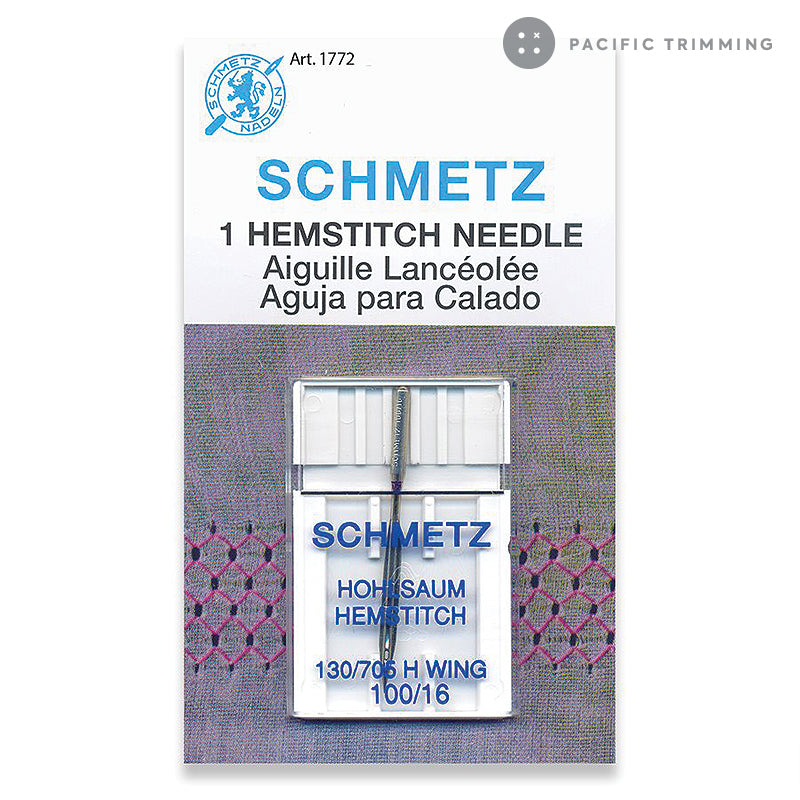 Schmetz Hemstitch Needle, Size 100/16