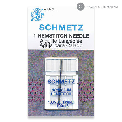Schmetz Hemstitch Needle, Size 100/16