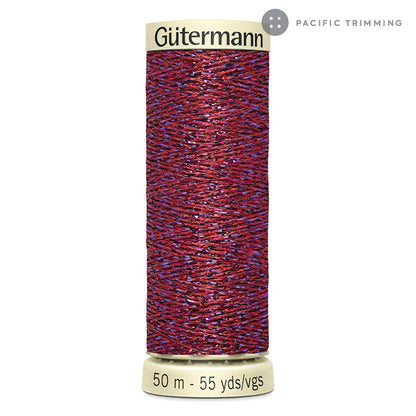 Gutermann Metallic Thread 50M Multiple Colors