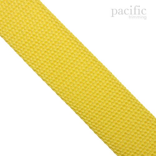 32mm Cotton Webbing Yellow