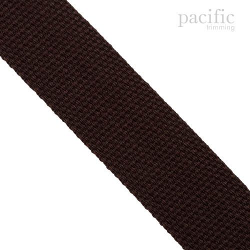 32mm Cotton Webbing Dark Brown