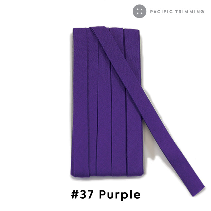 3/8" Double Fold Bias Tape 56 Colors