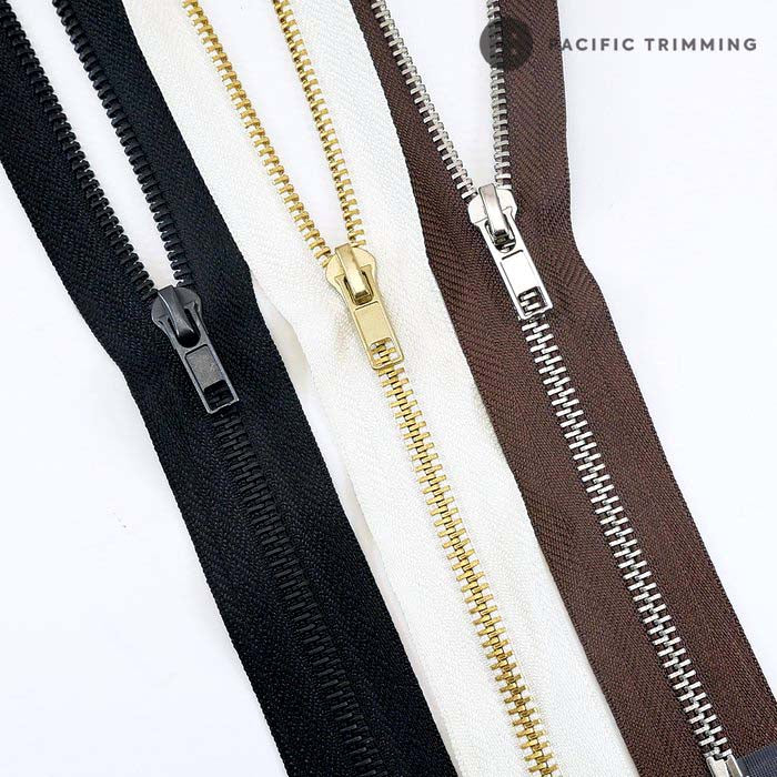 #5 One Way Metal Teeth Zipper 36 Inch