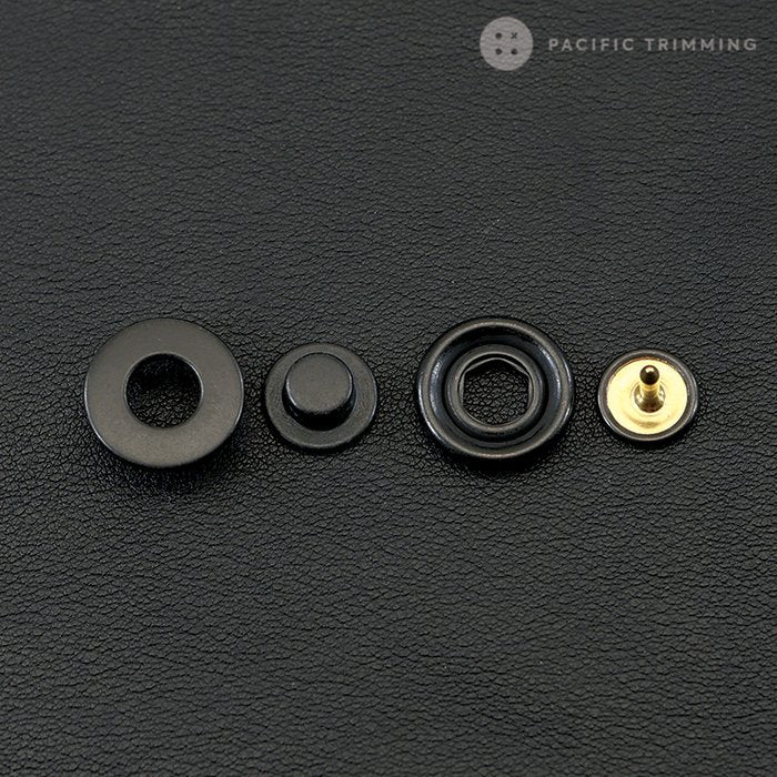 Cobrax Galaxy Snap Fastener Button Black