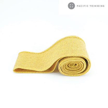 Metallic Rib Knit Multiple Colors - Pacific Trimming