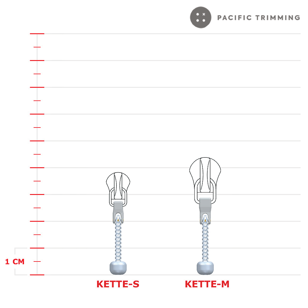 riri Kette Puller with Universal Body Slider Size