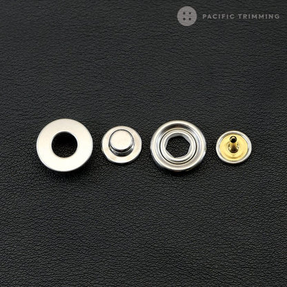 Cobrax Galaxy Snap Fastener Button Nickel