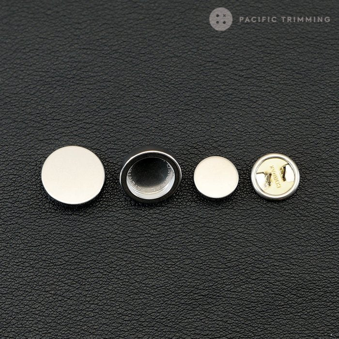 Cobrax Zero Snap Fastener Button Nickel