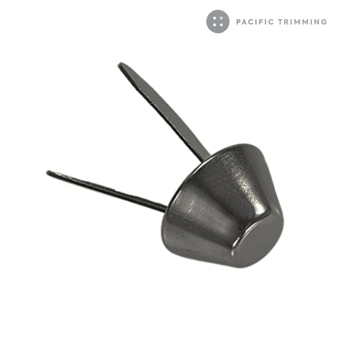 Bucket Shape Bag and Purse Feet Multiple Colors Gunmetal