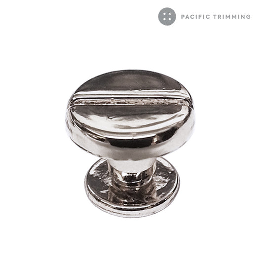 Slotted Chicago Screw Back Studs Spikes Multiple Colors