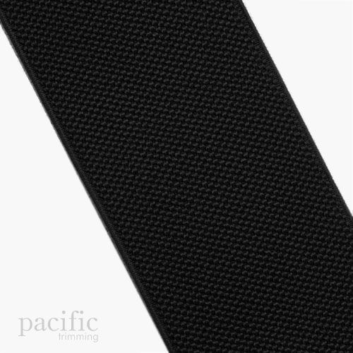 1 Inch White and Black Braided Elastic