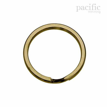 1 Inch Key Ring Antique Brass