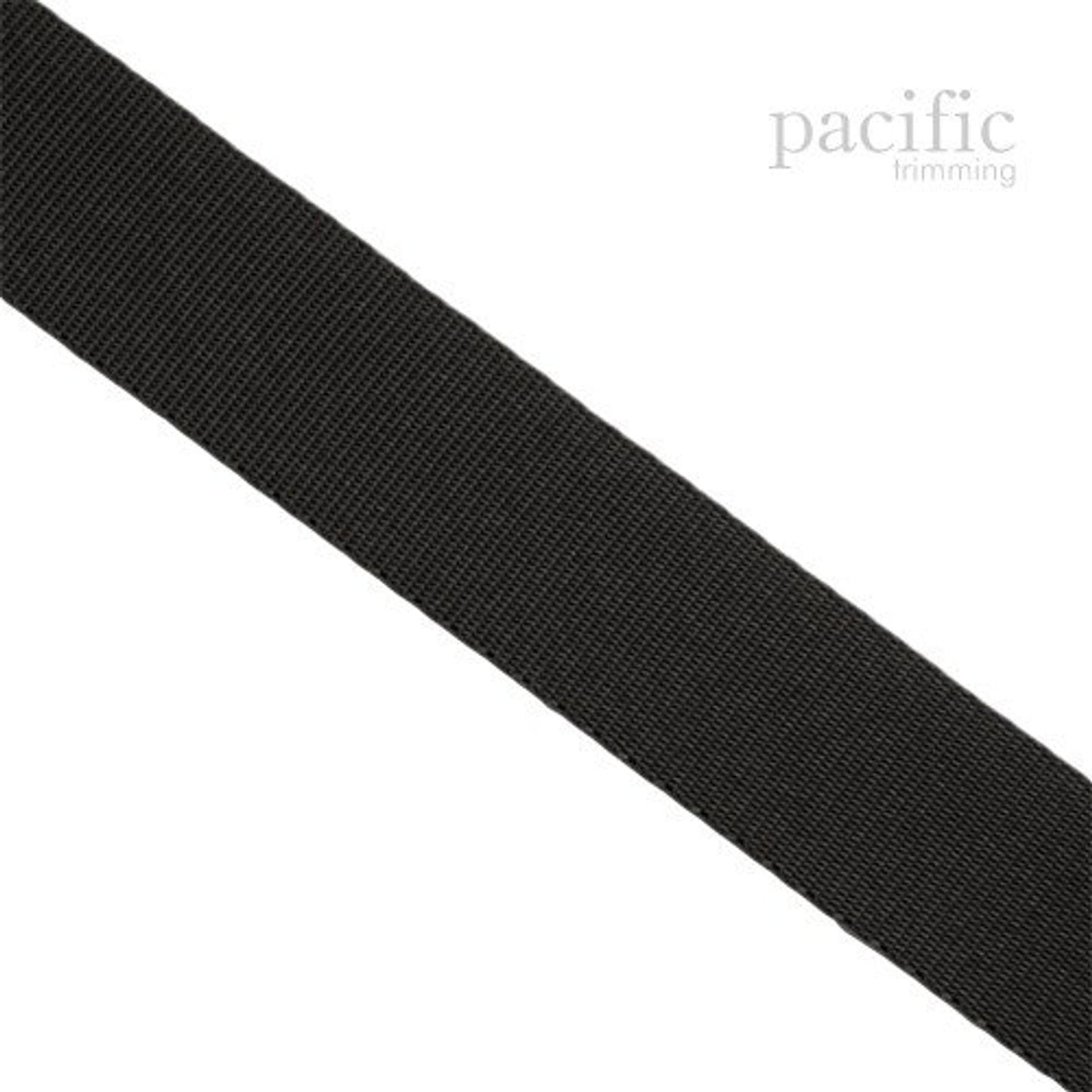 1 Inch Cotton Webbing Tape Black