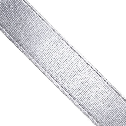 Metallic Elastic Band Silver 2 Sizes